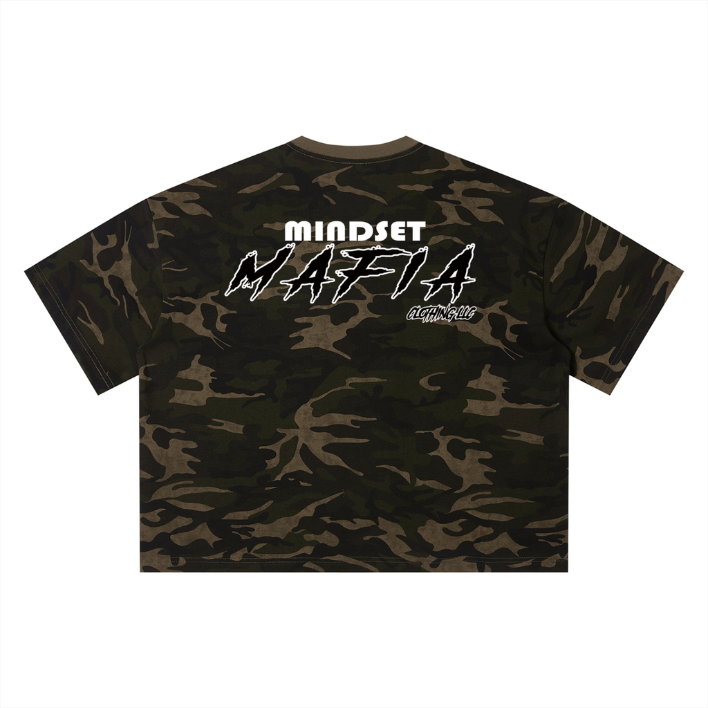 Unisex Camo Boxy T-Shirt