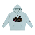 Fleeced  ladies Hoodie. snug thug soft