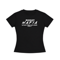 Women's Slim Fit Crewneck T-Shirt Mafia thugn' slim ladies