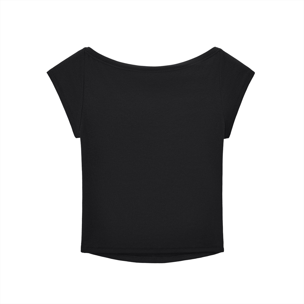 Essential Wide Neck Baby T-shirt mafia style