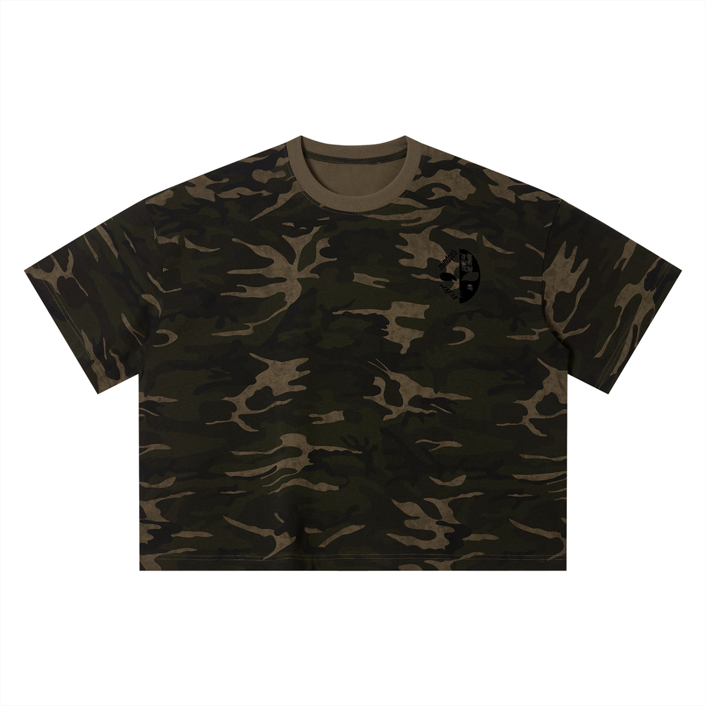 Unisex Camo Boxy T-Shirt