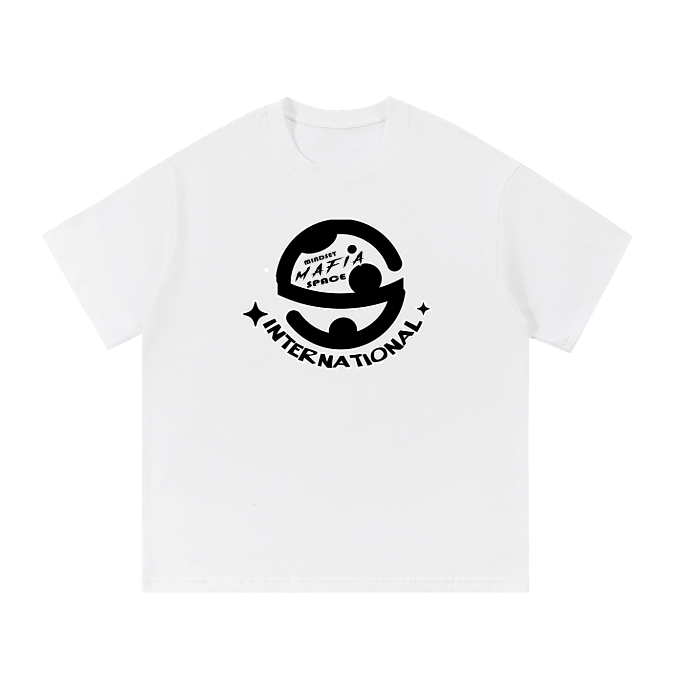 Essential Cotton T-Shirt Mindset space whites edition